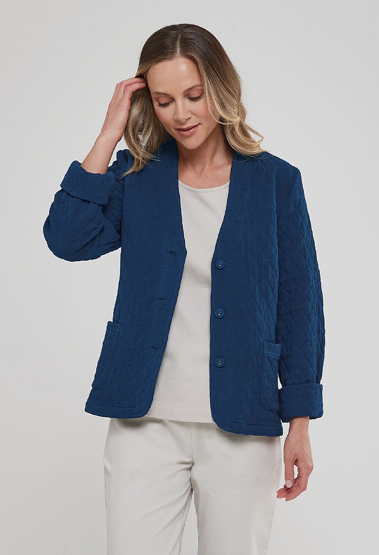 Cotton Jacquard Tia Jacket | Jackets & Coats | Adini