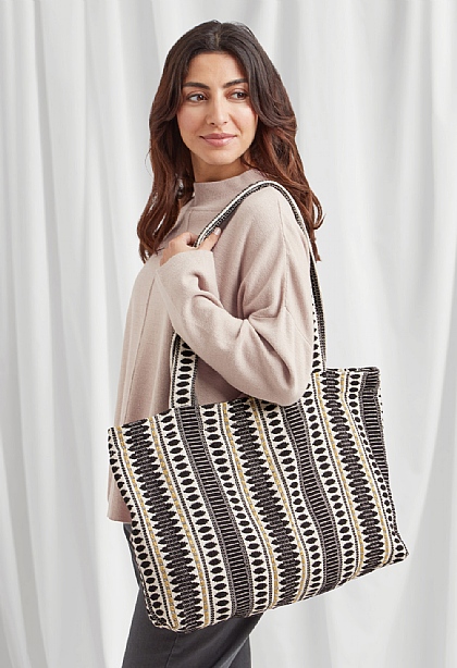 Winter Stripe Bag