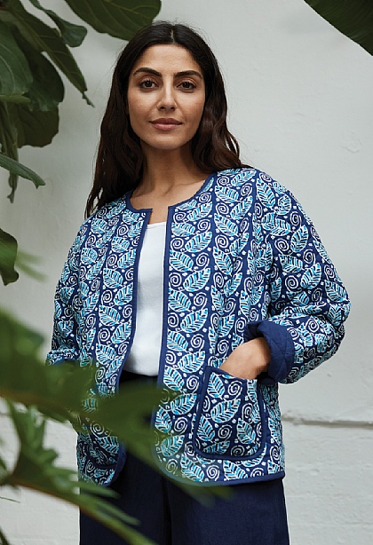 Aisha Reversible Quilt Jacket