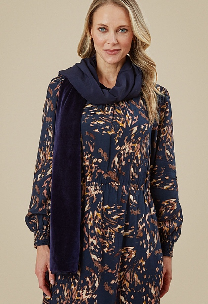 Verity Velvet Shawl